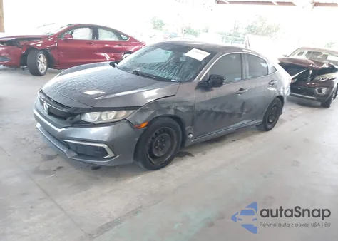 2019 Honda Civic Lx из США, поврежденный, VIN 19XFC2F65KE007593